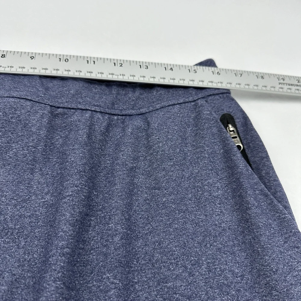 Public Rec All Day Every Day Jogger Mens 36/28 Navy Blue Heathered Stretch Pants